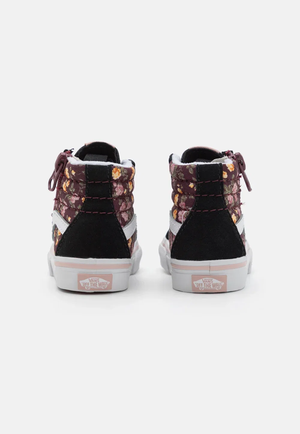 Sk8 hi reissue side zip unisex - высокие кроссовки Vans, Black/Multi-Coloured — фото 3