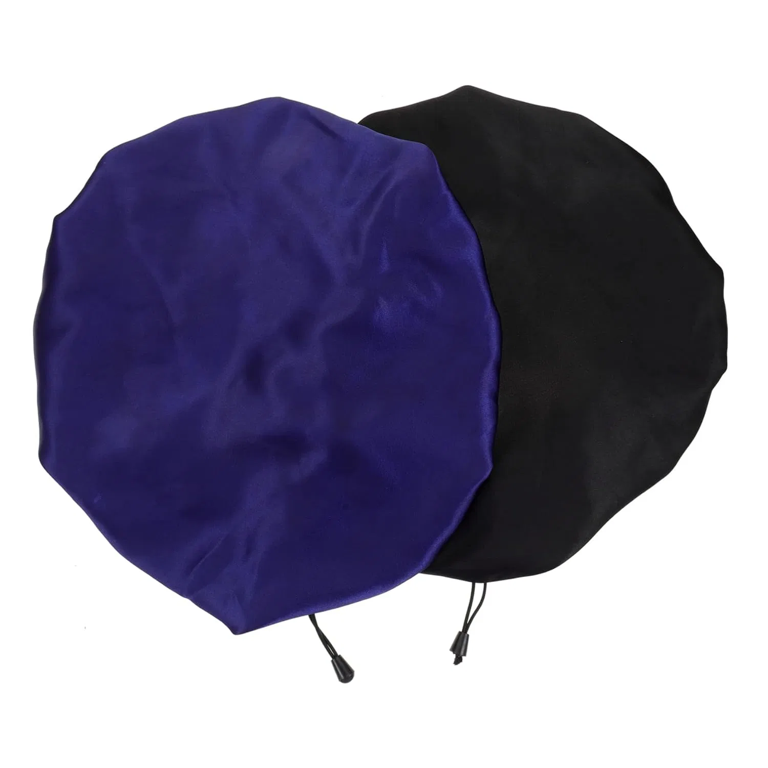 Шапочка для душа SKISUNO, 2 шт, Satin Adjustable, 34x34x0.6см, Black Navy