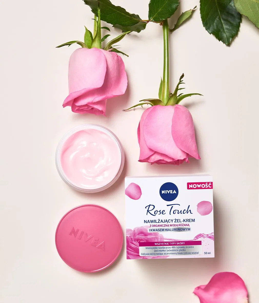 Увлажняющий дневной гель-крем Rose Touch, NIVEA, 50 мл — фото 4