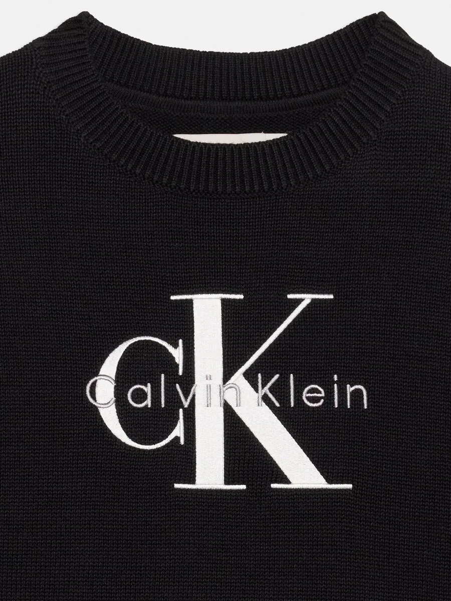 Свитер Calvin Klein Jeans черного цвета — фото 3
