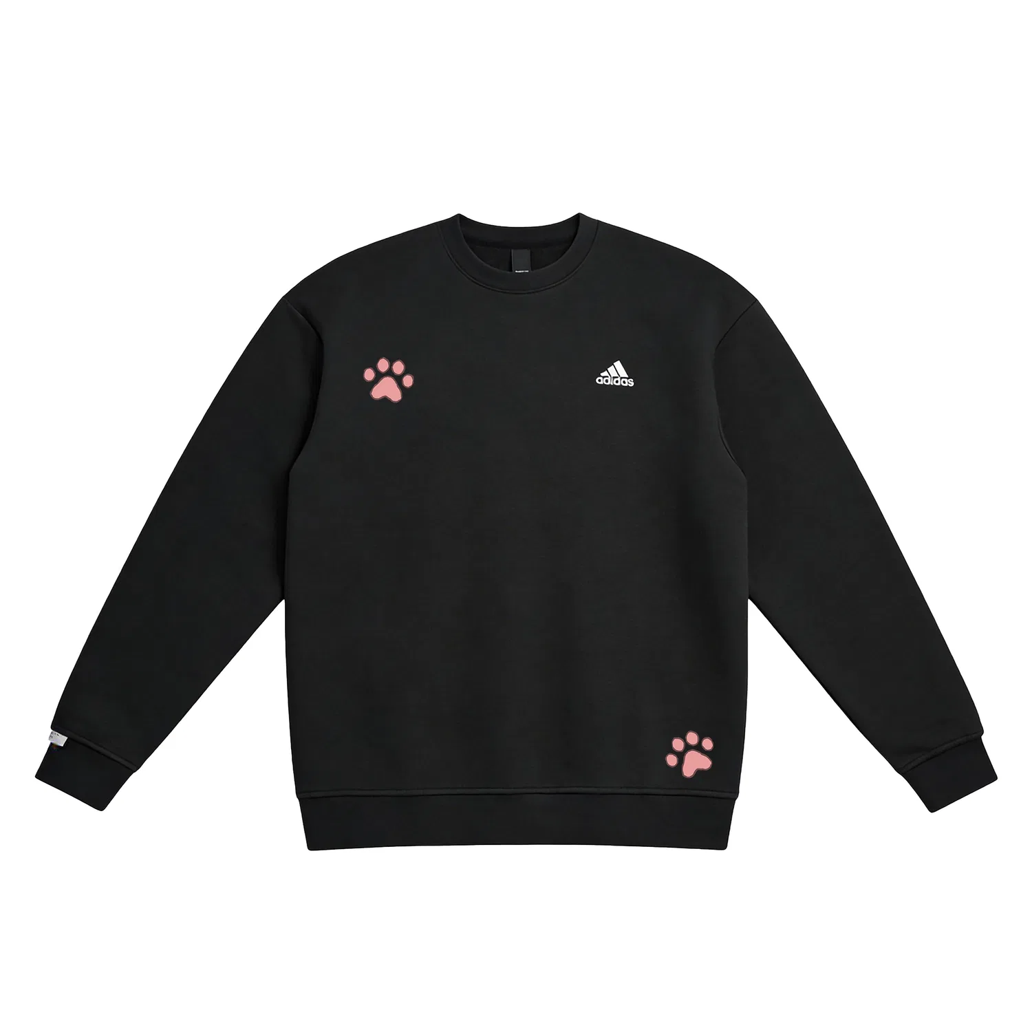 Свитшот с круглым вырезом Black Adidas