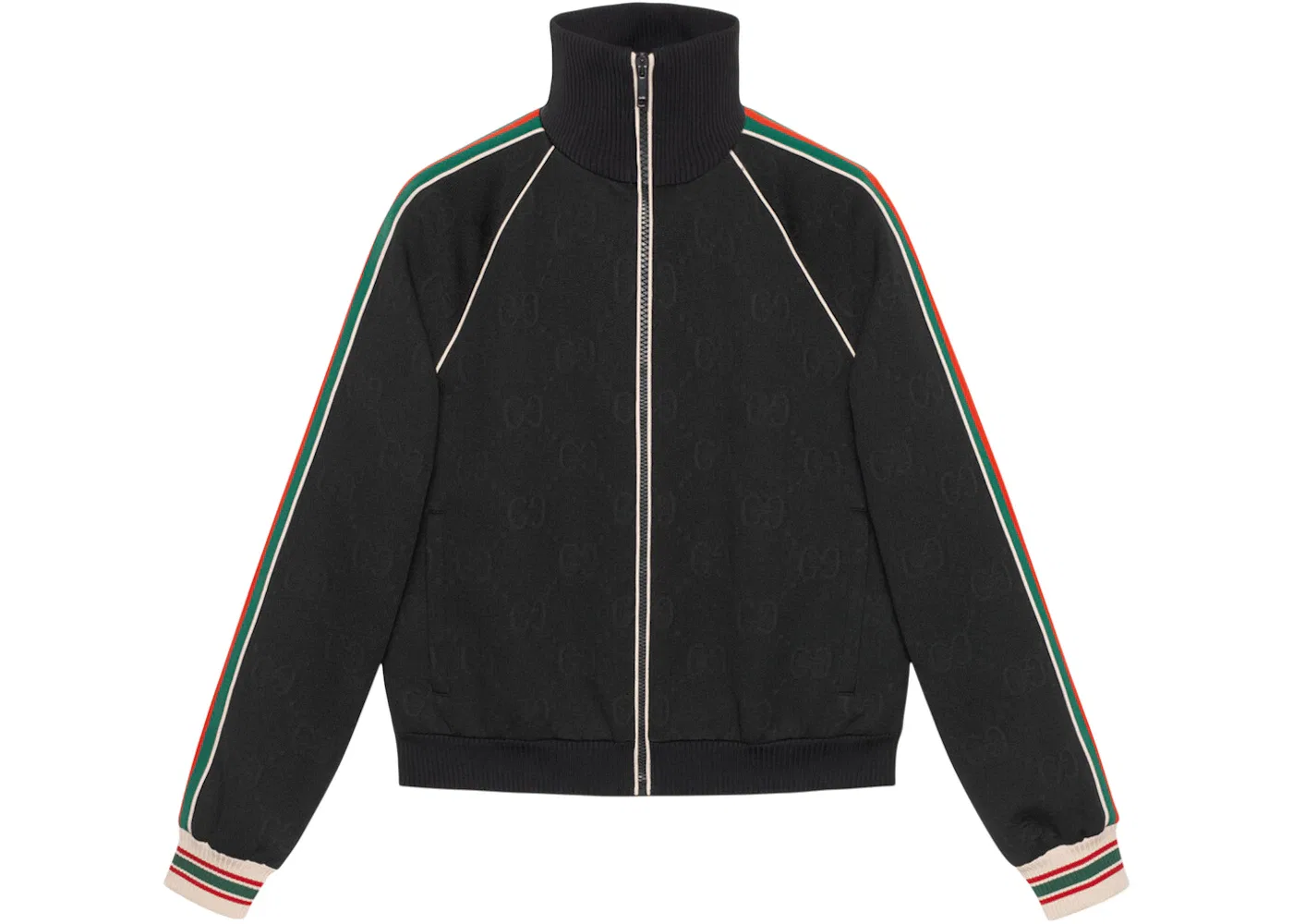 Мужская куртка с принтом GG Gucci, Black