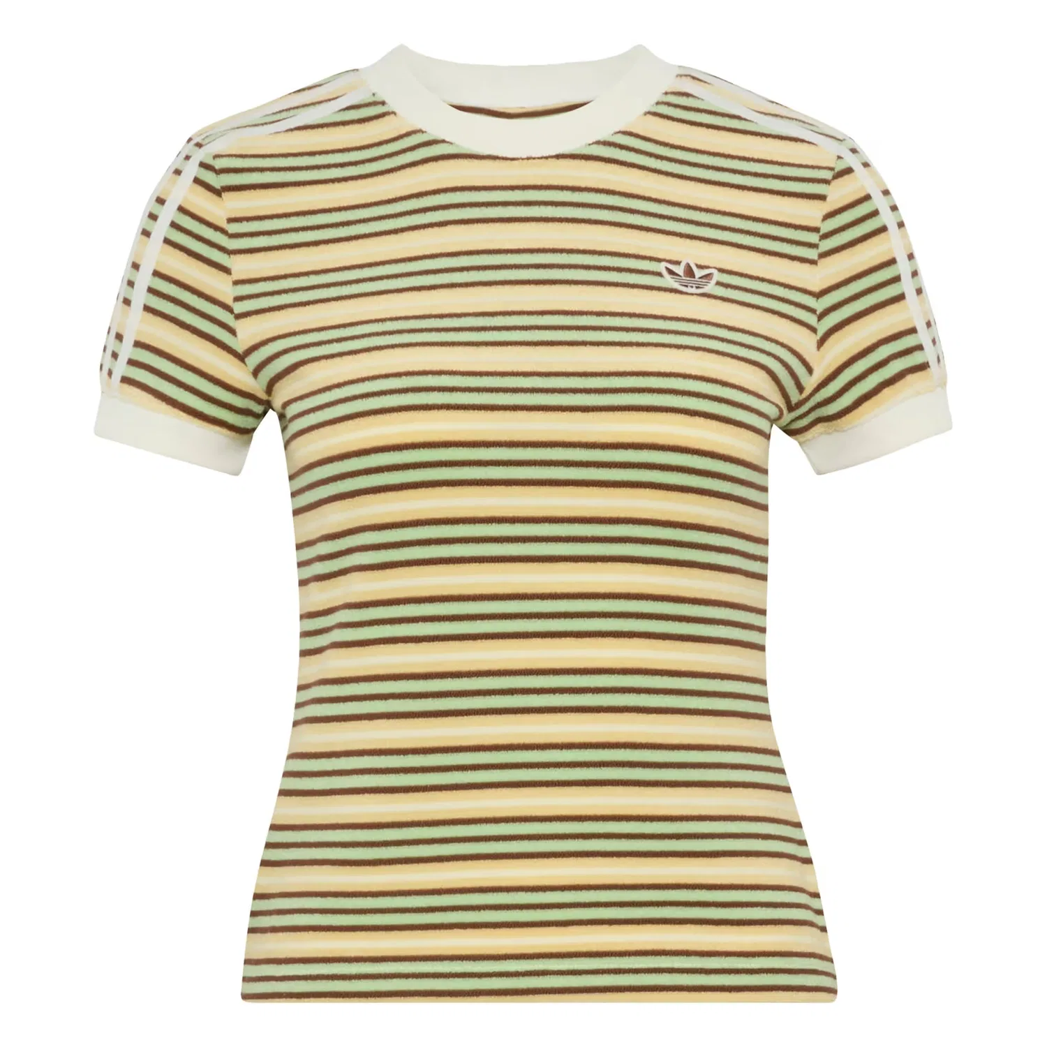 Футболка Adidas Originals Summer Glow желтого цвета