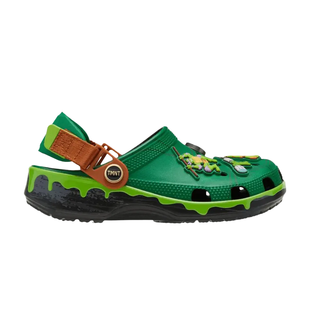 Детские сабо Crocs Classic Clog, зеленый