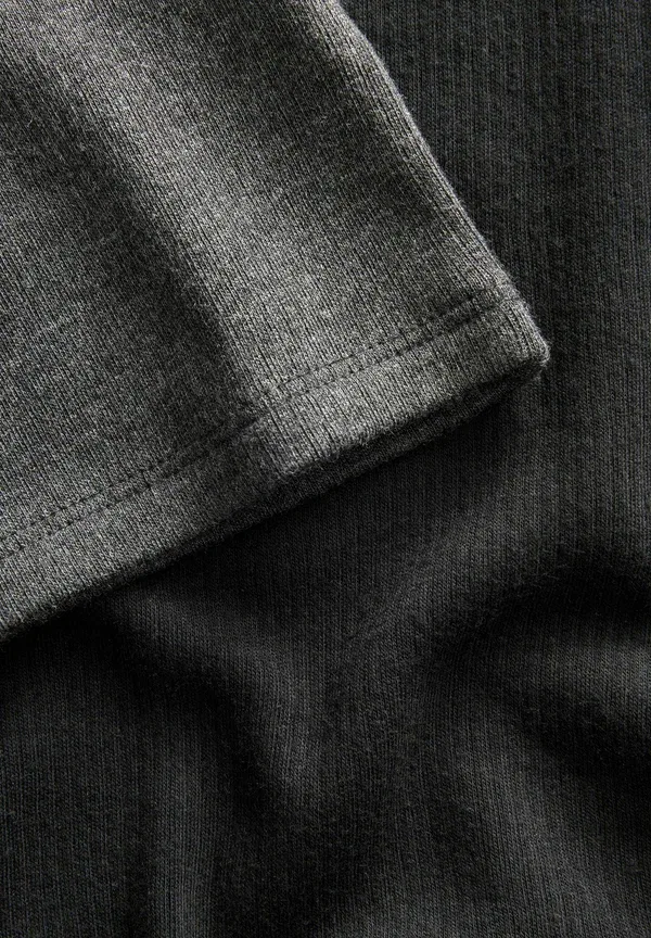 Футболка хлопковая Thermal short sleeve 2 pack, Next, Charcoal Grey, черный/серый — фото 4