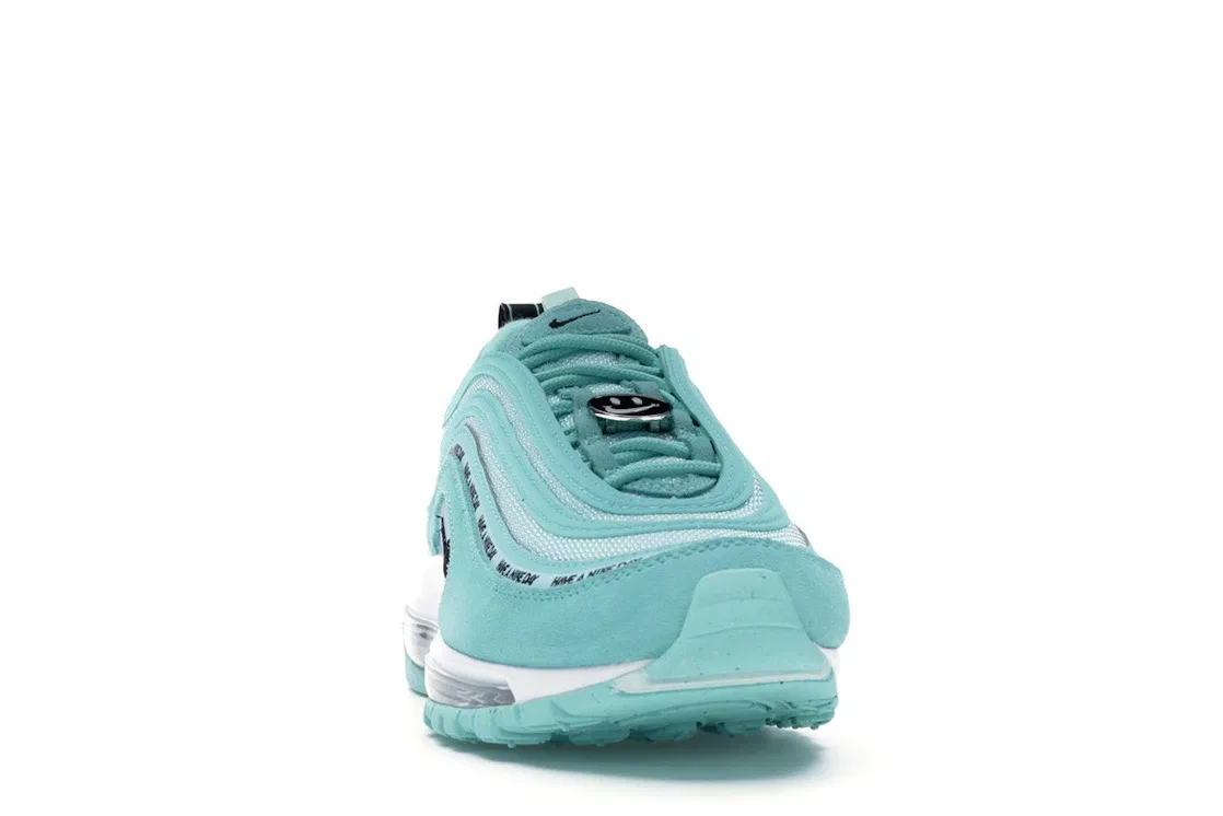Детские кроссовки Lifestyle с принтом Nike Air Max 97 Have a Day Tropical Twist Nike, Tropical Twist/Black-Teal Tint-White — фото 2