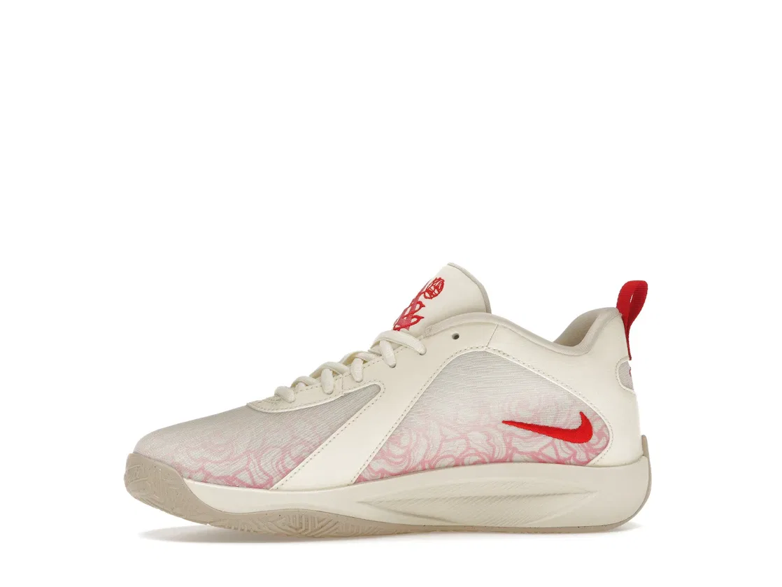 Детские кроссовки с принтом Nike Giannis Zoom Freak 6 Nike, Coconut Milk Aster Pink Sail University Red Sanddrift — фото 3