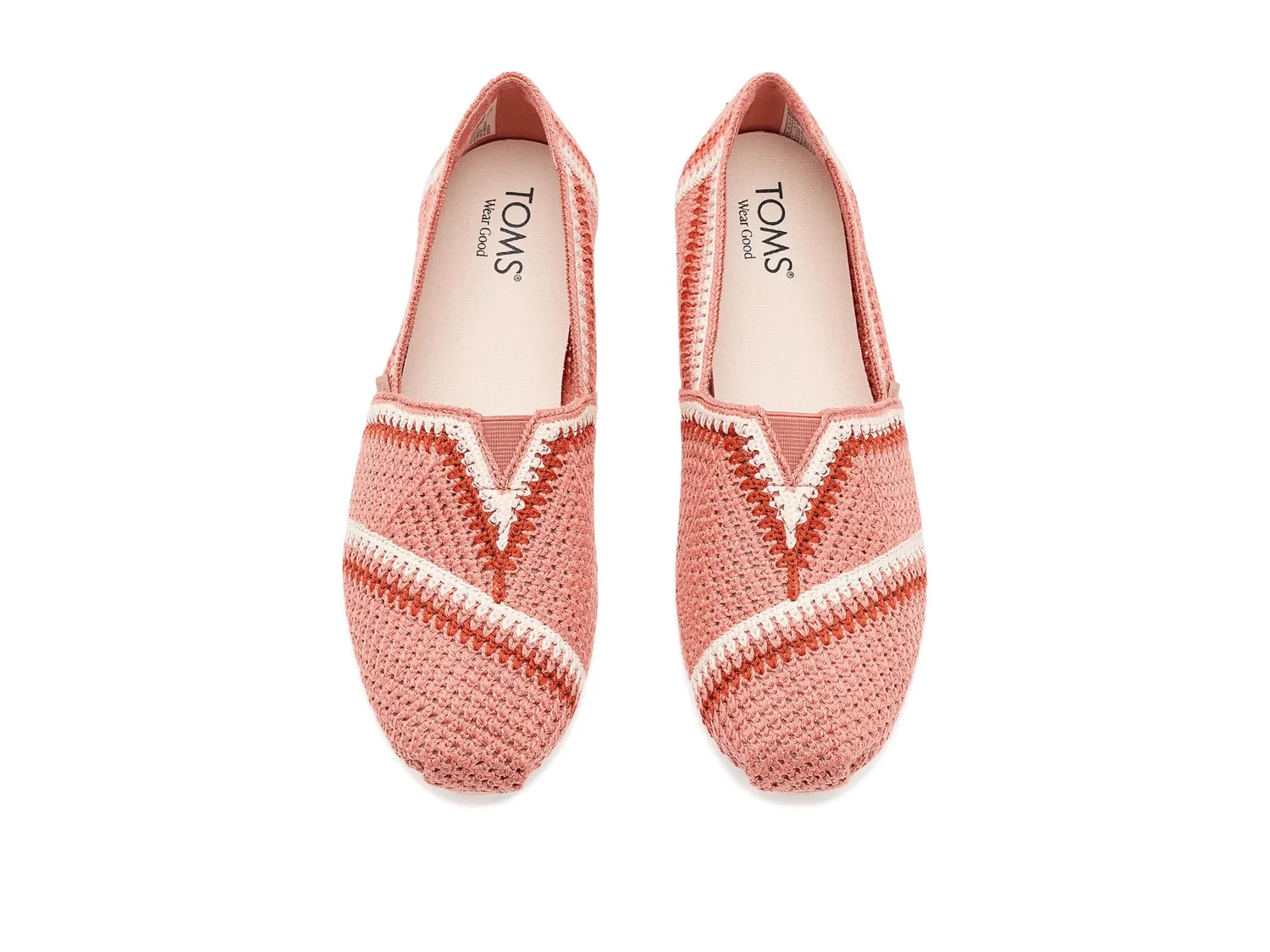 Детские лоферы Alpargata Core Loafer Low TOMS, Medium Rose — фото 2