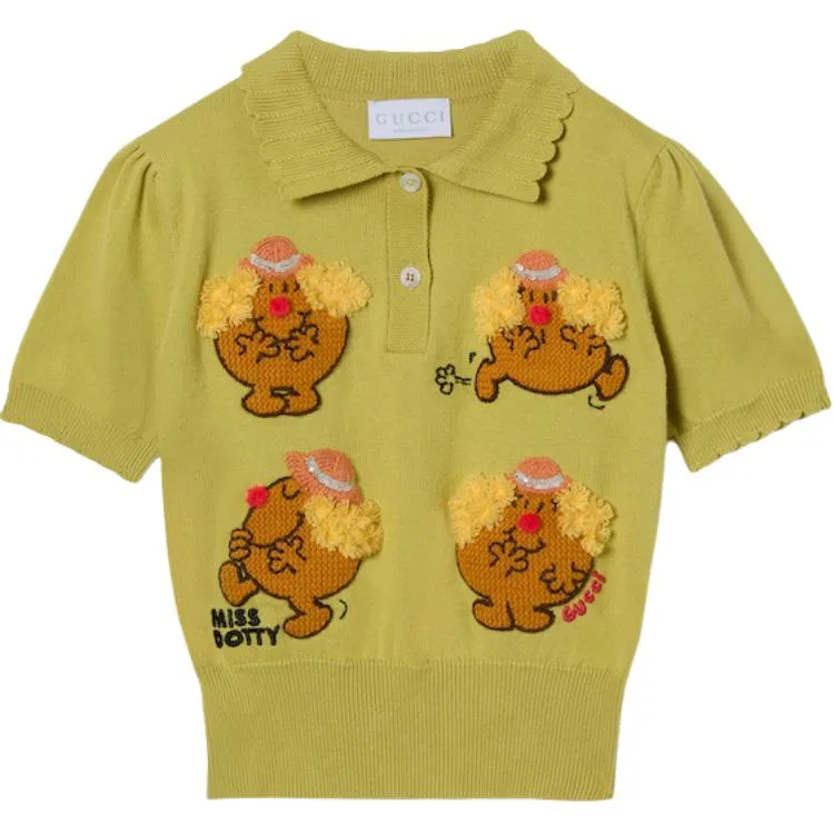 Детская поло GUCCI, Lime Green