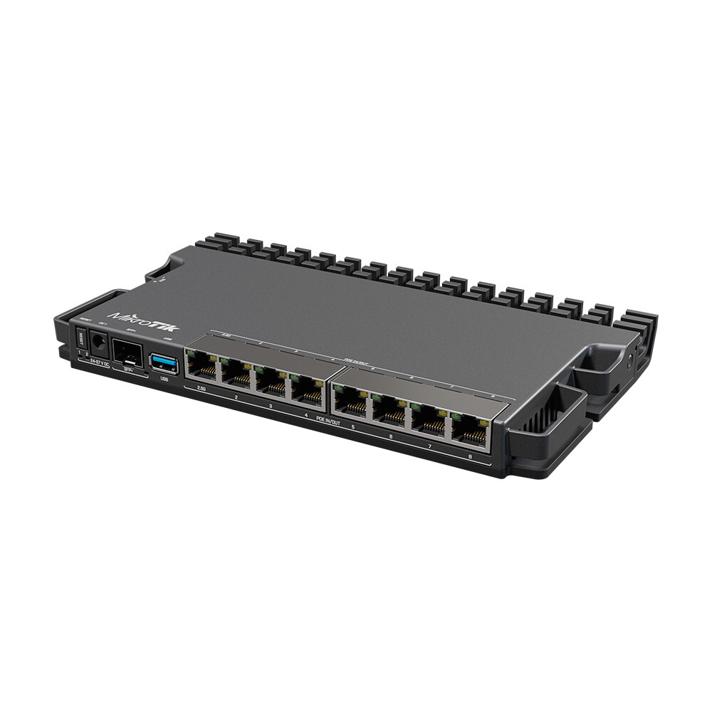 

Маршрутизатор MikroTik RB5009UPr+S+IN, чёрный