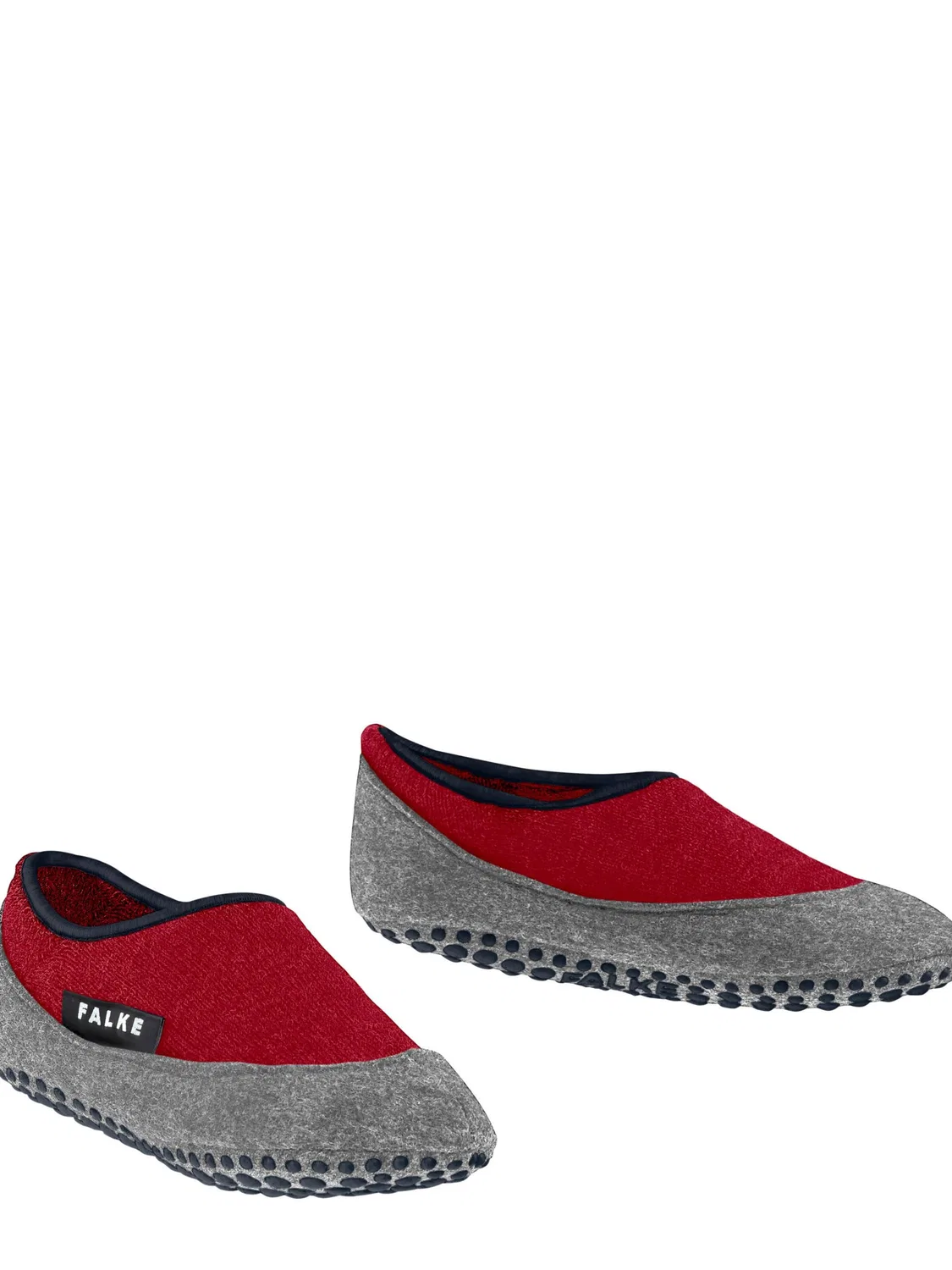 Носки Falke Cosyshoe красного цвета — фото 2