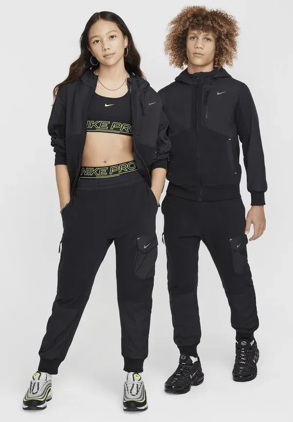 Брюки флисовые Nike Sportswear Utility Woven Trousers, черный