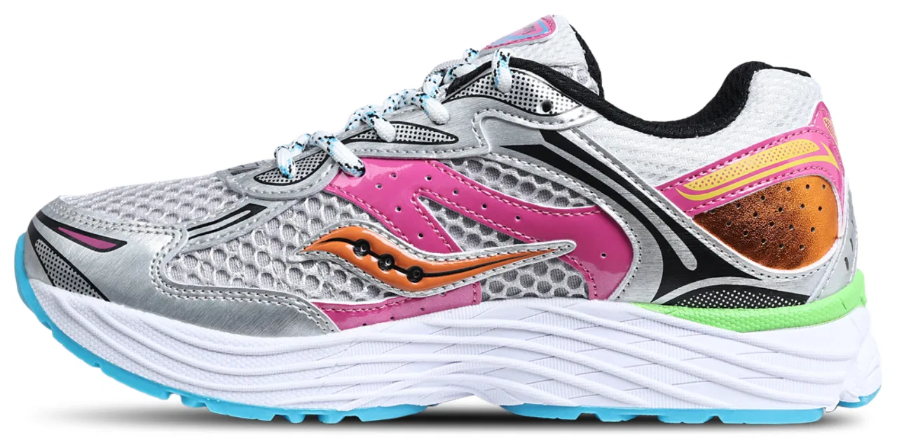 Кеды для мальчиков Omni 9 Saucony, цвет Silver/Multi — фото 2