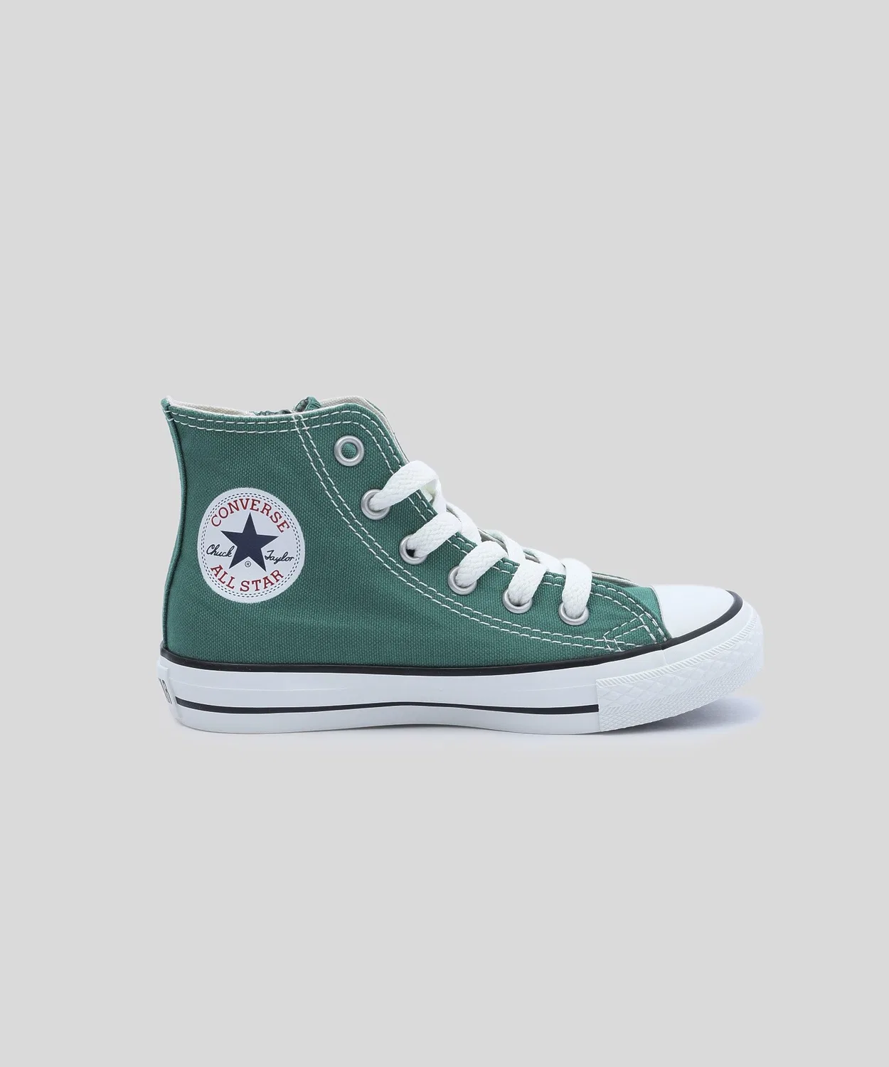 Детские кеды с высоким верхом Child All Star Z Hi CONVERSE, Green — фото 2