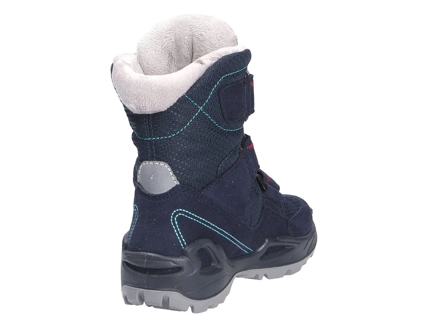 Детские ботинки для мальчиков с принтом Milo Gtx Hi LOWA, Navy Berry — фото 4