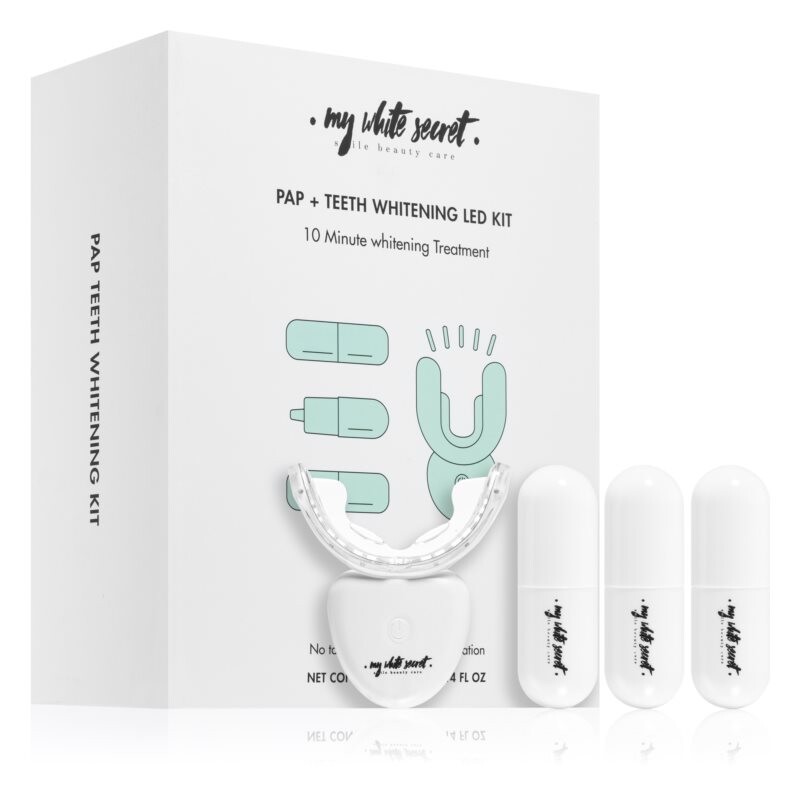 

Набор для отбеливания зубов My White Secret PAP+ Teeth Whitening LED Kit