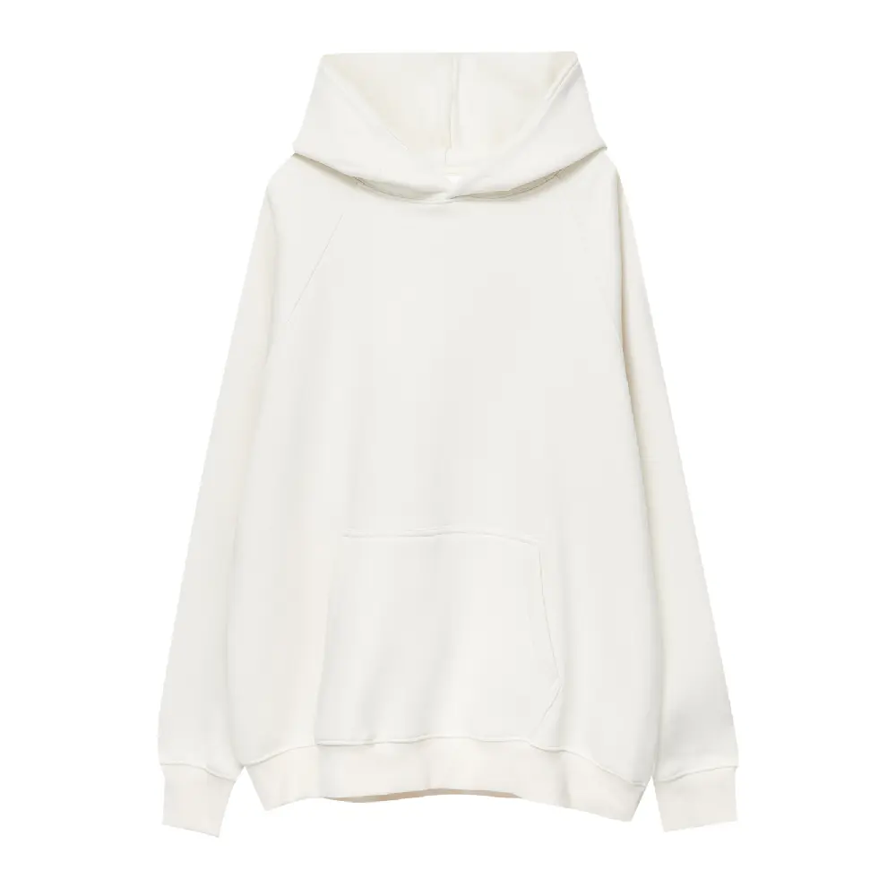 

Толстовка Pull&Bear Basic Oversized, белый