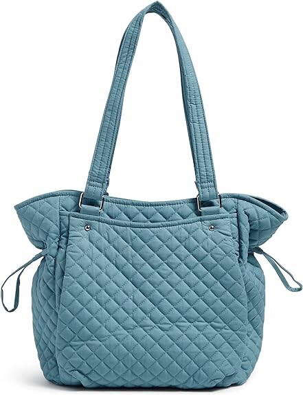 

Женская хлопковая сумочка-сэтчел Vera Bradley Glenna, синий