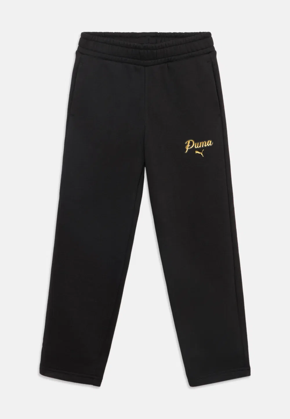 Универсальный спортивный костюм с блестками и надписью Puma, Black — фото 3
