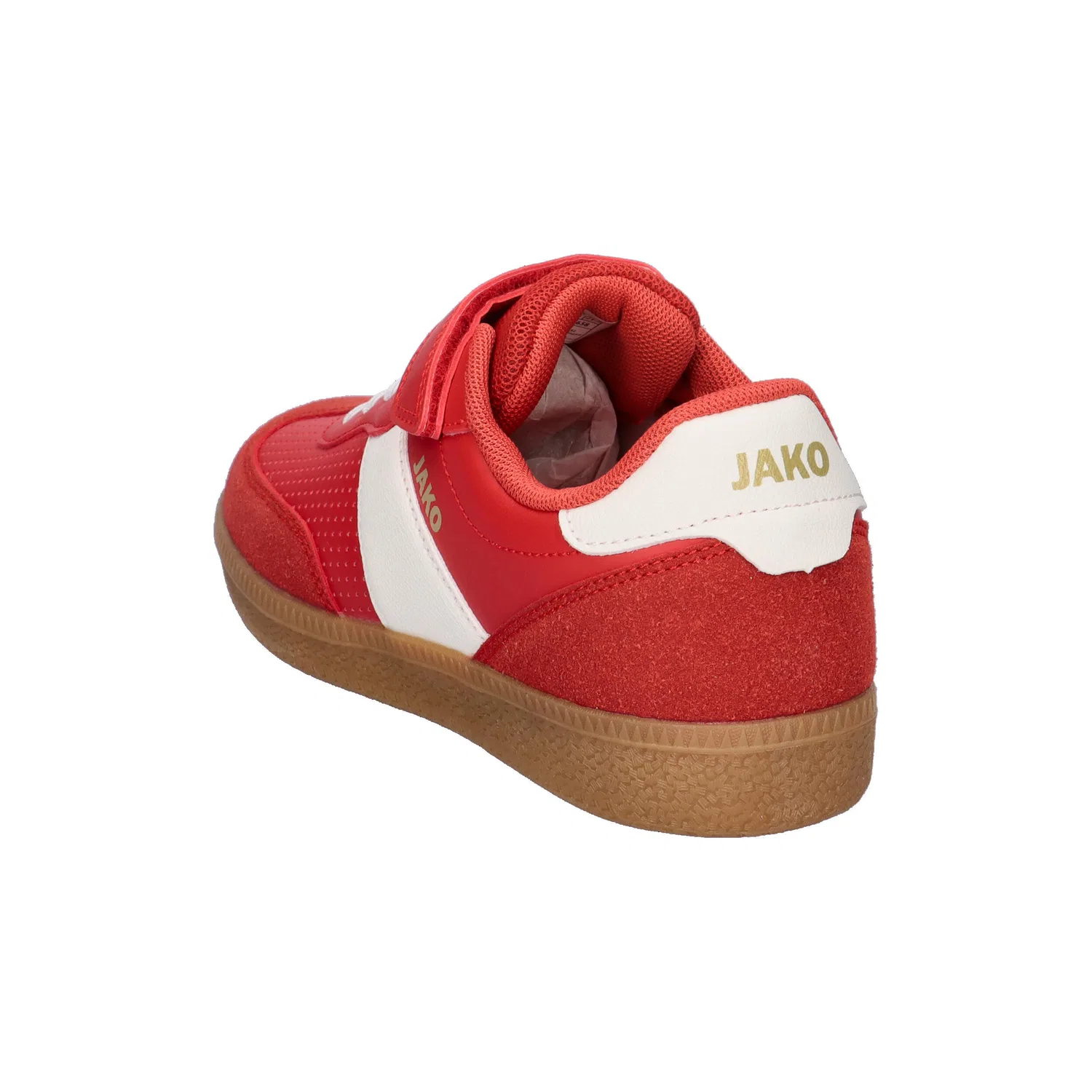 Детские спортивные кроссовки Citybeat Junior Jako, Rot Weiss Gold — фото 3