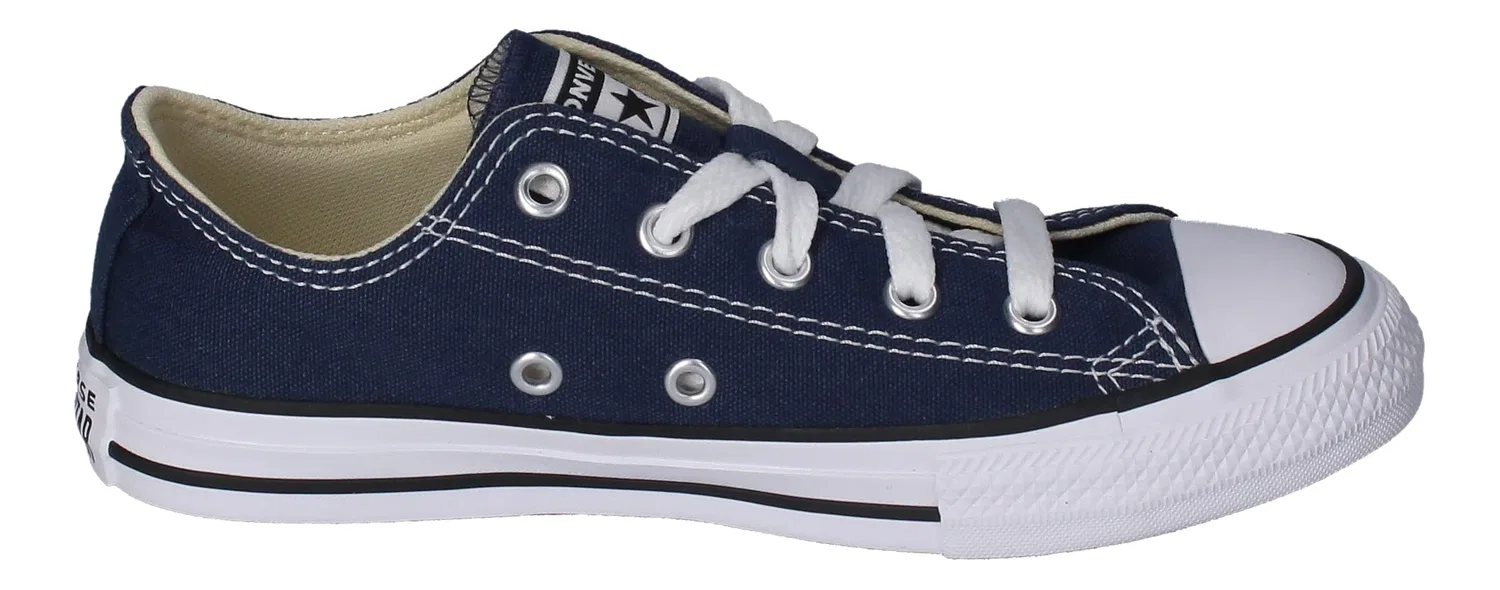 Детские кроссовки для мальчиков и девочек с принтом Converse, Blue — фото 4