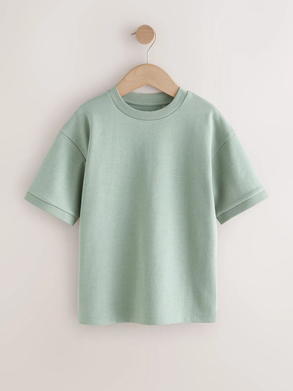 Футболка свободного кроя тяжелая, Mint Green Next