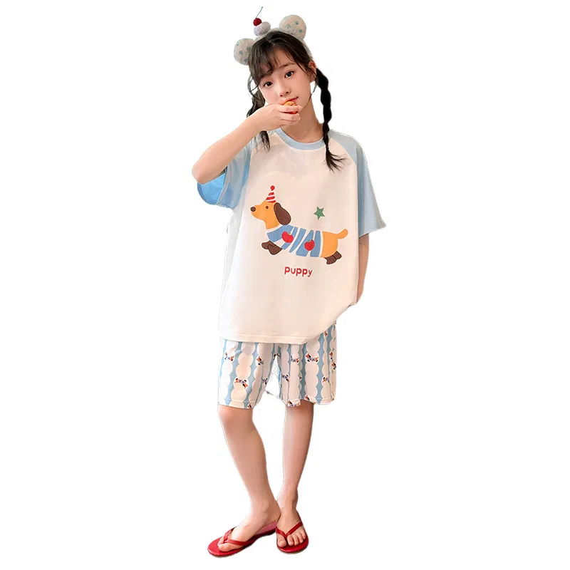 Детский комплект для отдыха Lanza Loungewear 2 Piece Set, Light Blue