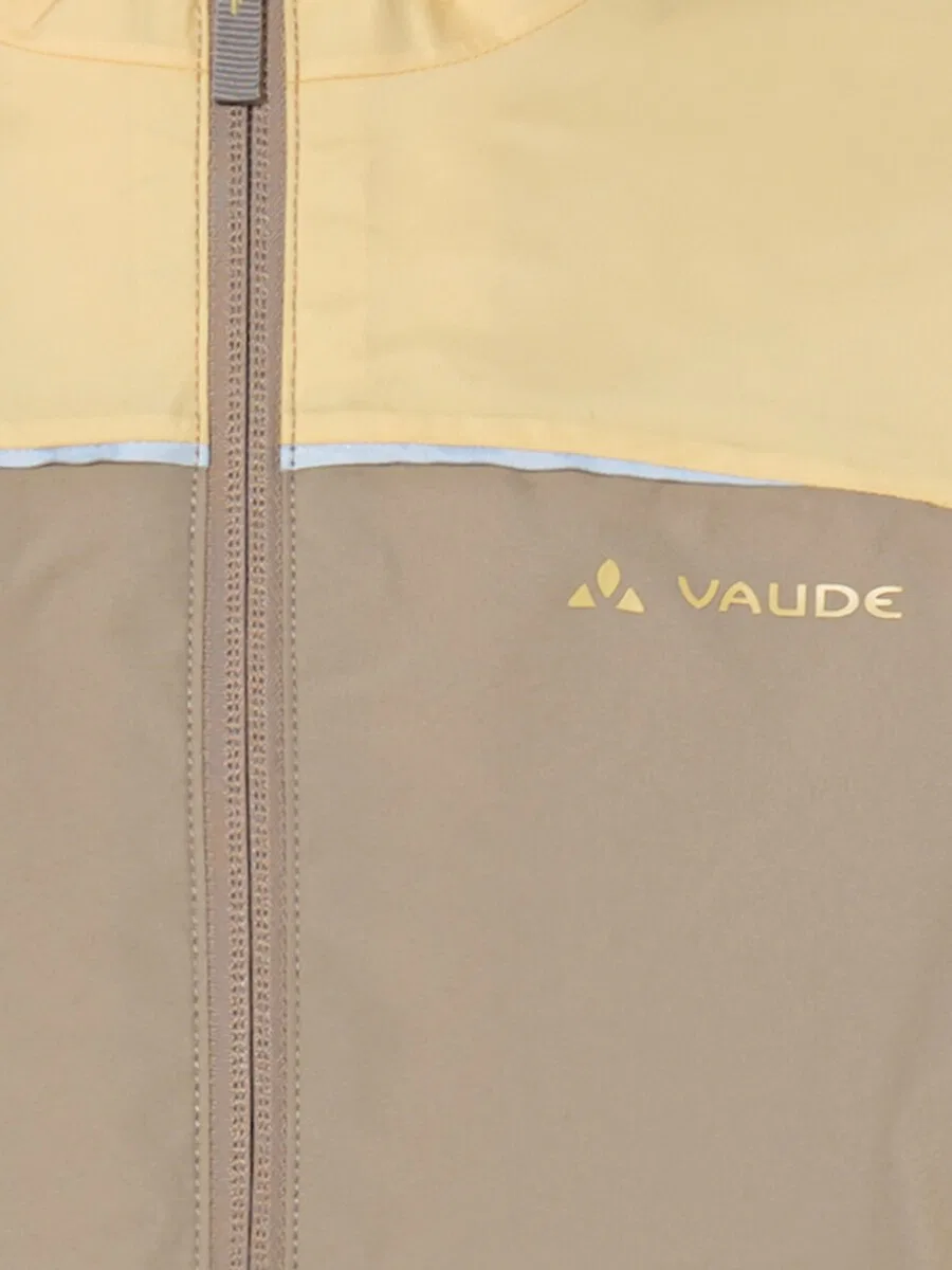 Куртка VAUDE Performance Jacket 'Turaco III' пастельно-желтого цвета — фото 3