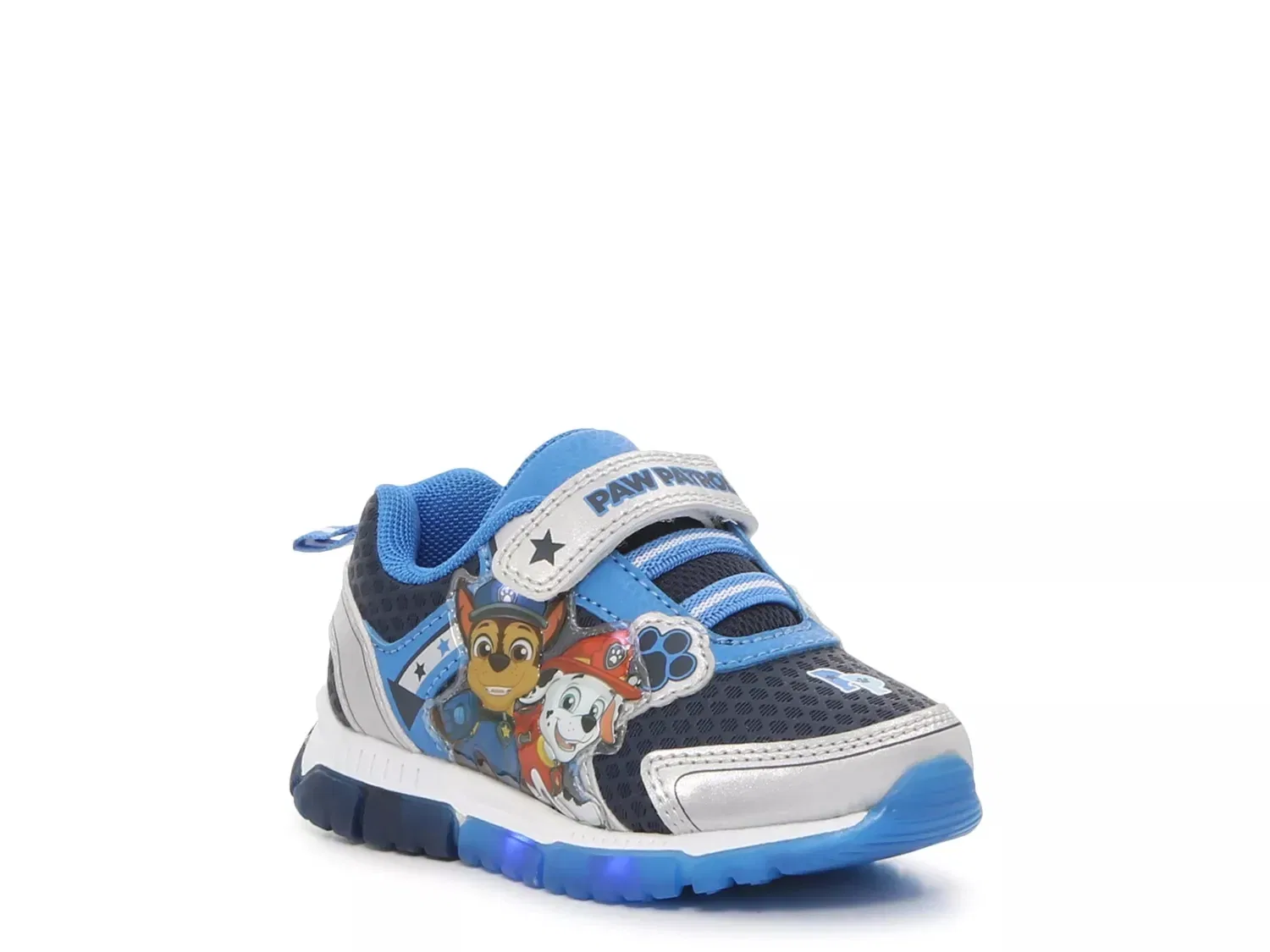 Кроссовки со светодиодами, Paw Patrol, темно-синий