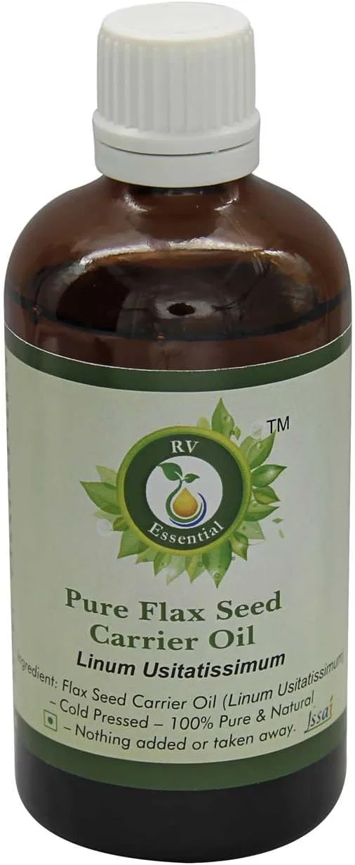 Масло для ванн R V Essential Flax Seed Carrier Oil, 10 мл