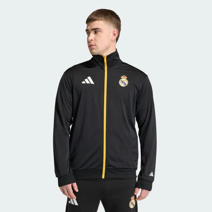 Спортивная куртка с полной застежкой-молнией Performance KB4394 adidas, Черный