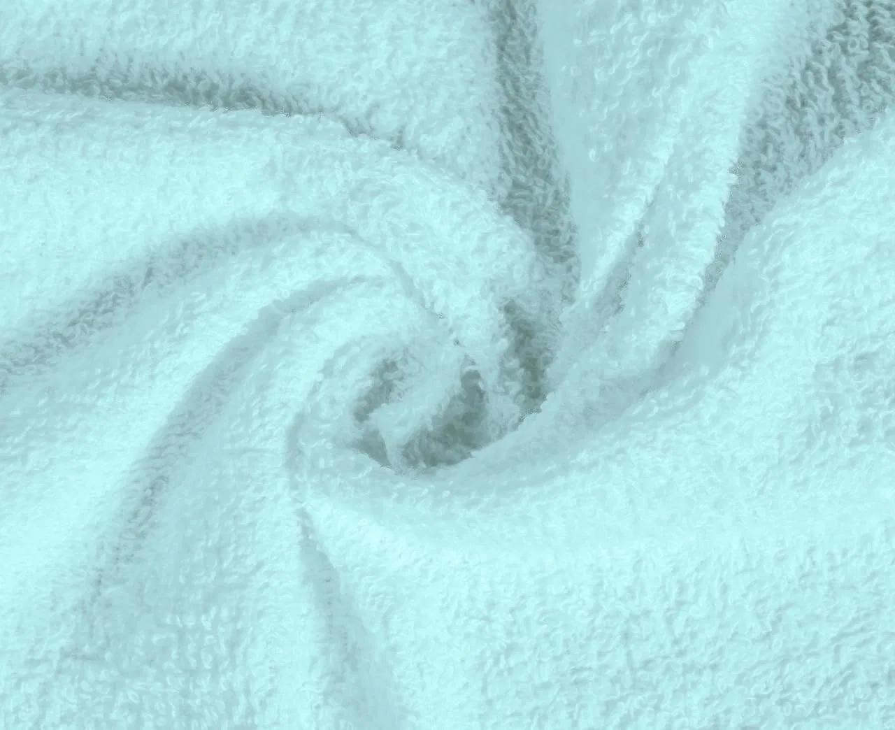 Набор лицевых полотенец, 600gsm, Egyptian Cotton Flannel, 12 шт, Sky Blue Generic — фото 3