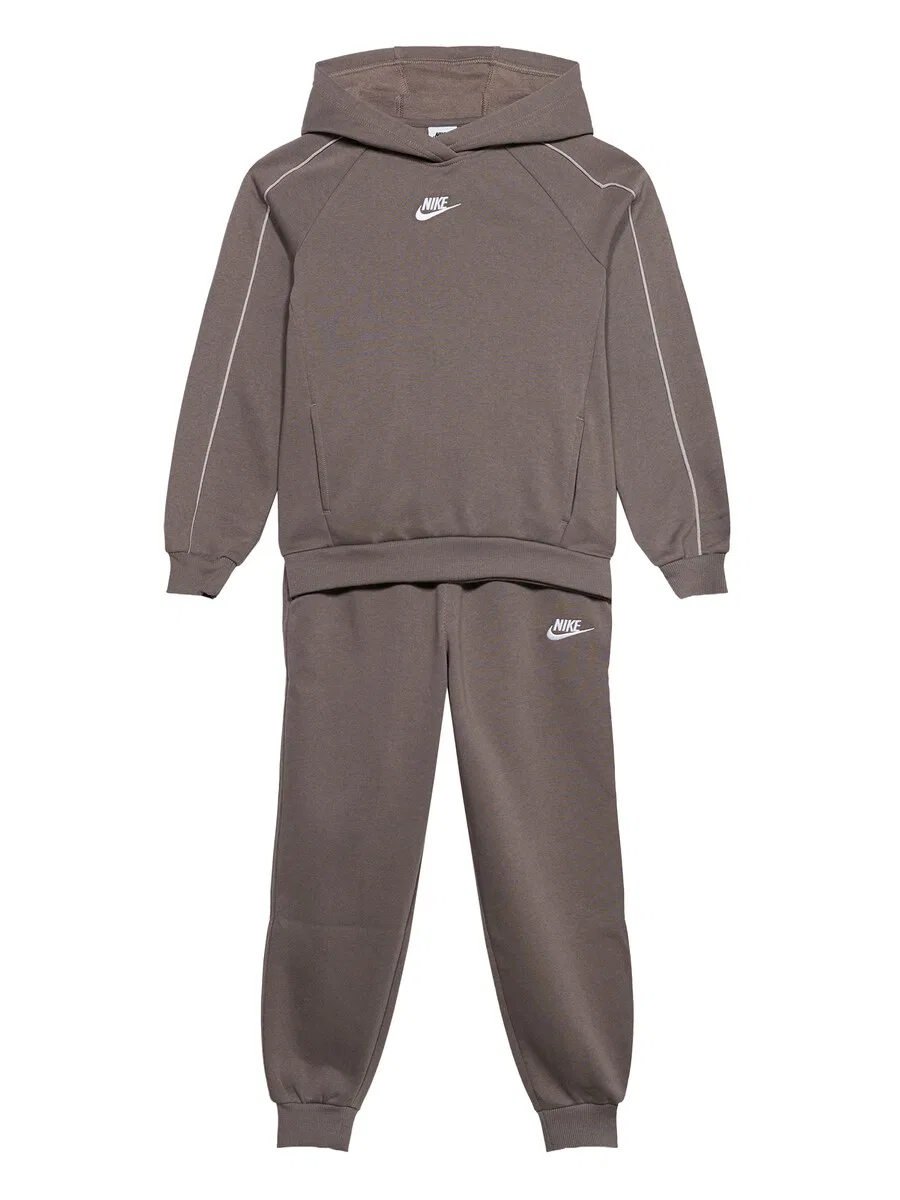 Спортивный костюм Nike Sportswear 'CLUB FLC' цвета мокко