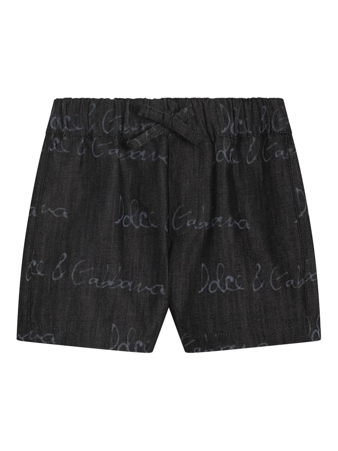 Шорты с логотипом Dolce & Gabbana, синий