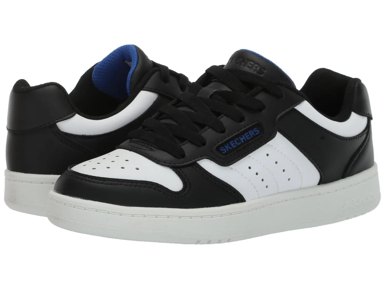 Детские кроссовки для девочек с принтом Quick Street Vorton Kid Skechers, White — фото 2