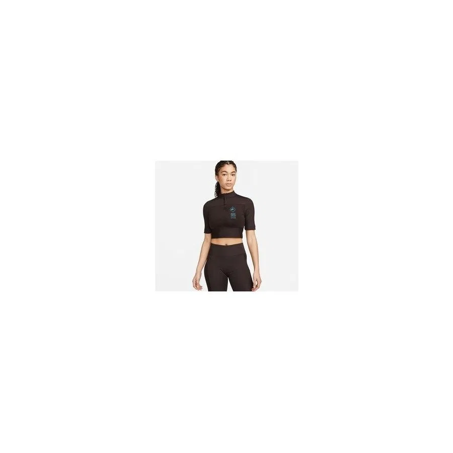 Футболка женская с длинным рукавом Sportswear Fitilli Nike, Коричневый