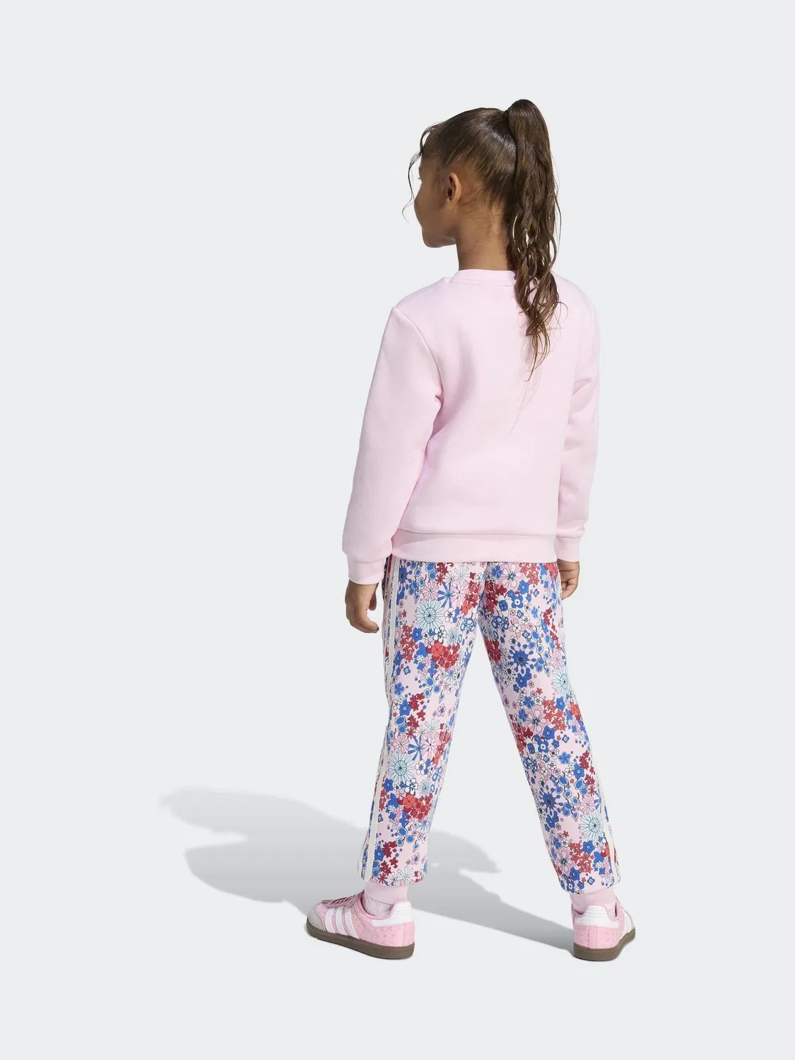 Спортивный костюм adidas Originals x Liberty London, розовый — фото 2