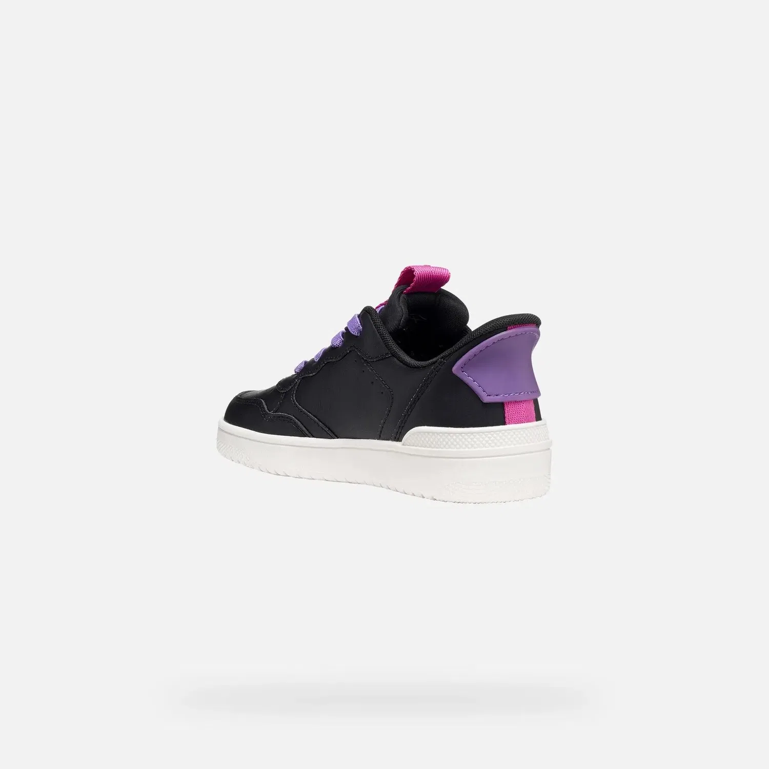 Детские кроссовки с быстрой шнуровкой Geox Washiba Fast In, Converse, Schwarz Fuchsienrosa — фото 4