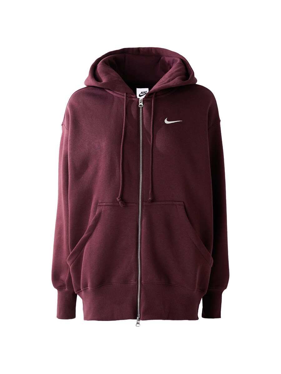 

Спортивная куртка Nike Sportswear Phoenix Fleece, бургундия