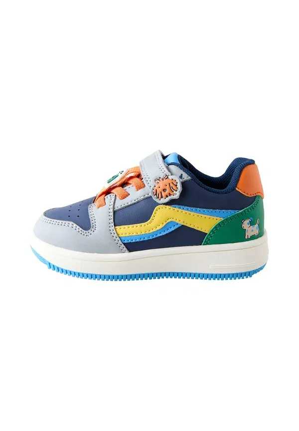 Ботинки на липучке Touch fastening elastic - regular fit - baby shoes Next, темно-синий Dogs — фото 3