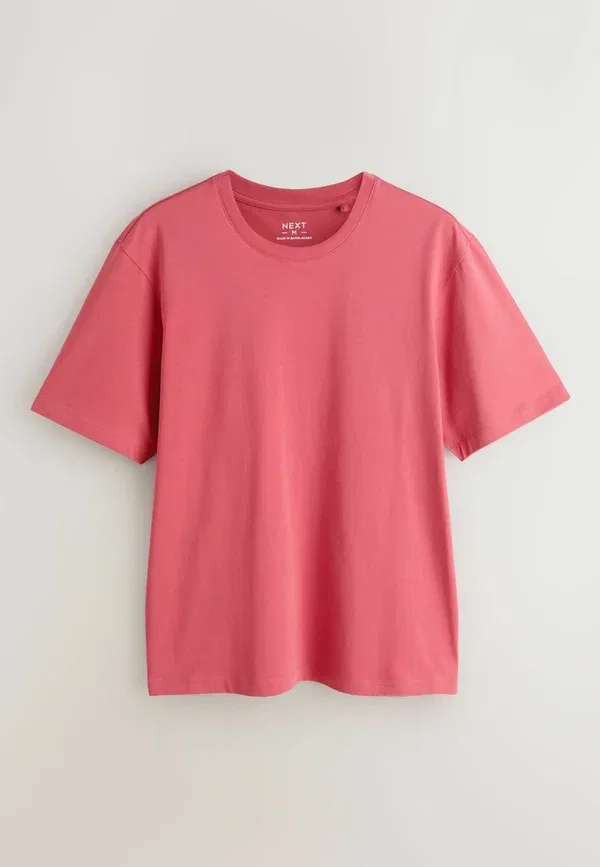 Пижамный комплект из хлопка Regular fit check short sleeve set 2 pack, Next, Green, Pink, зеленый/розовый — фото 4