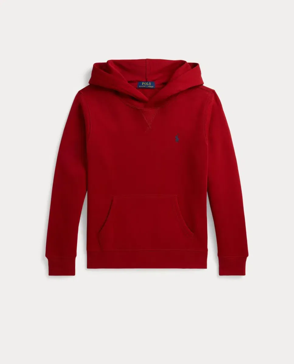 Детская худи из флиса с капюшоном Polo Ralph Lauren, Красный