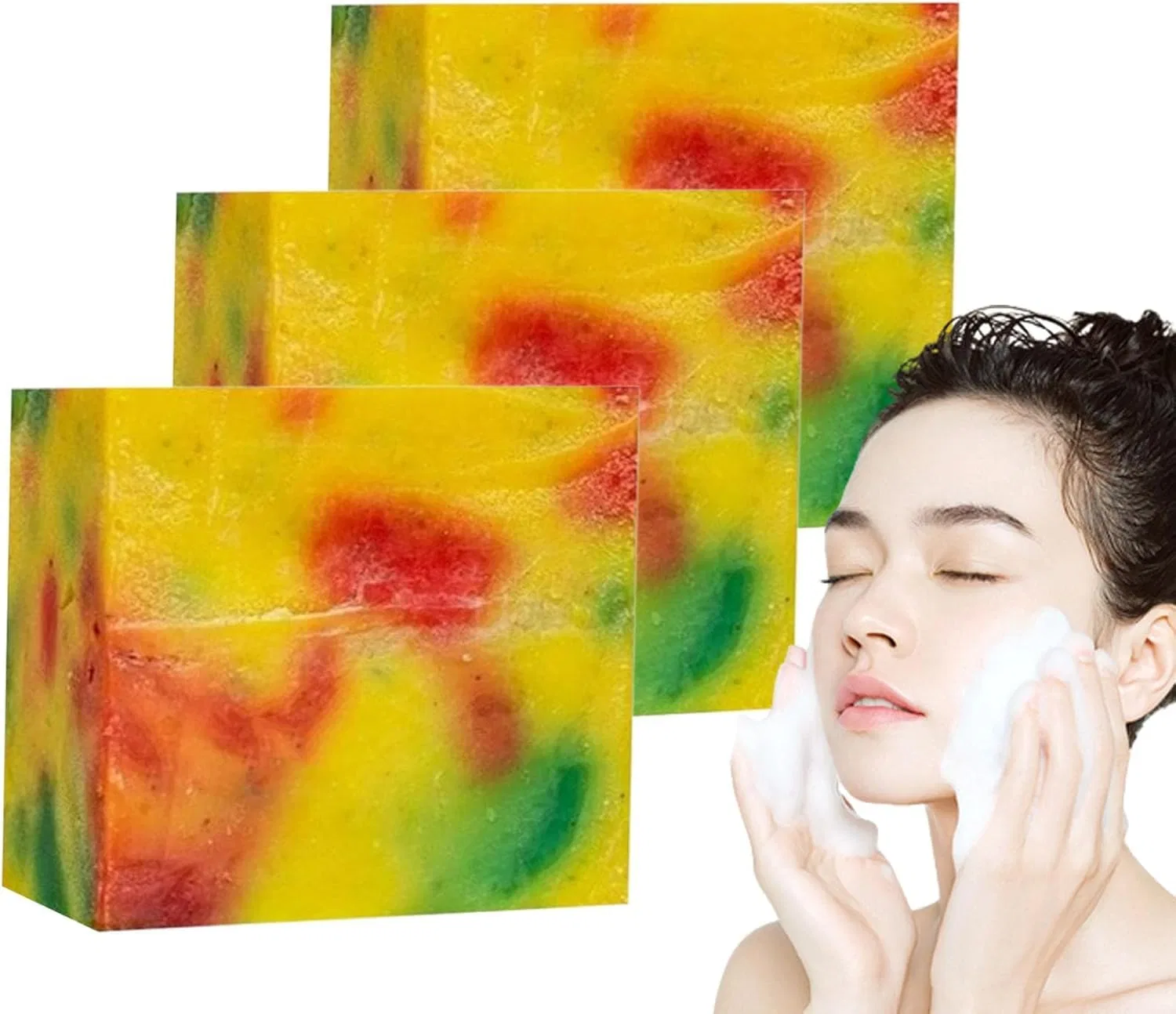 Мыло Avocado Soap, Hualabo, набор 3 шт., 200 г
