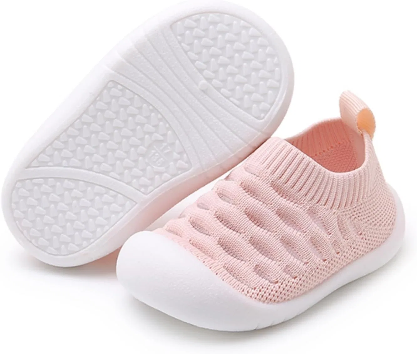 Детские кроссовки для мальчиков и девочек с сеткой WILLFUN, Pink — фото 3