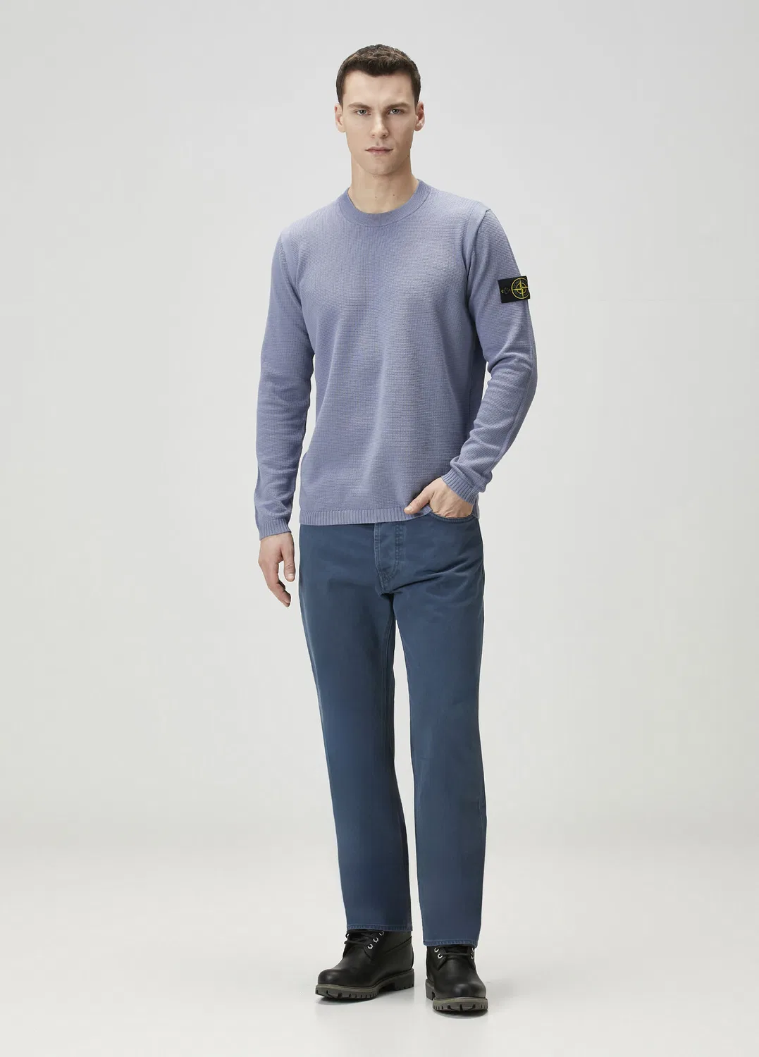 Трико Stone Island, dark blue — фото 2