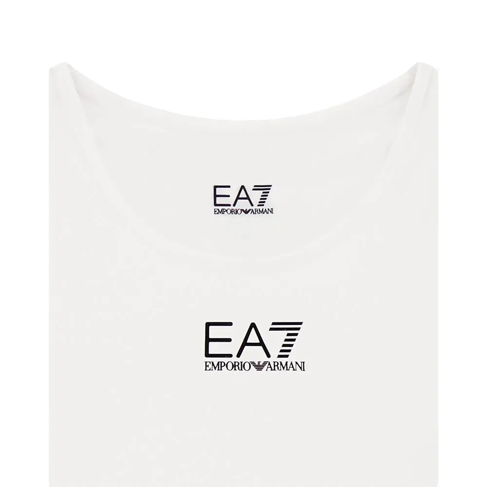 Футболка без рукавов EA7 EMPORIO ARMANI, белый — фото 3