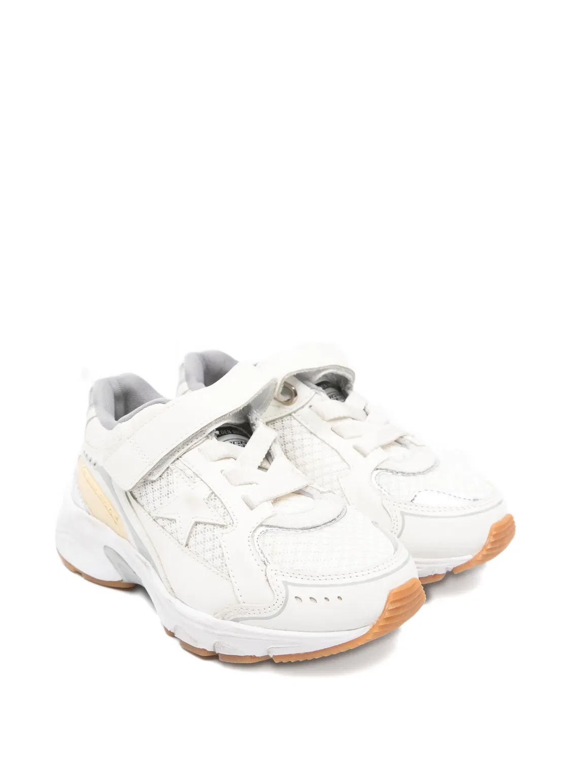 Кроссовки с застежкой на липучке Golden Goose, белый
