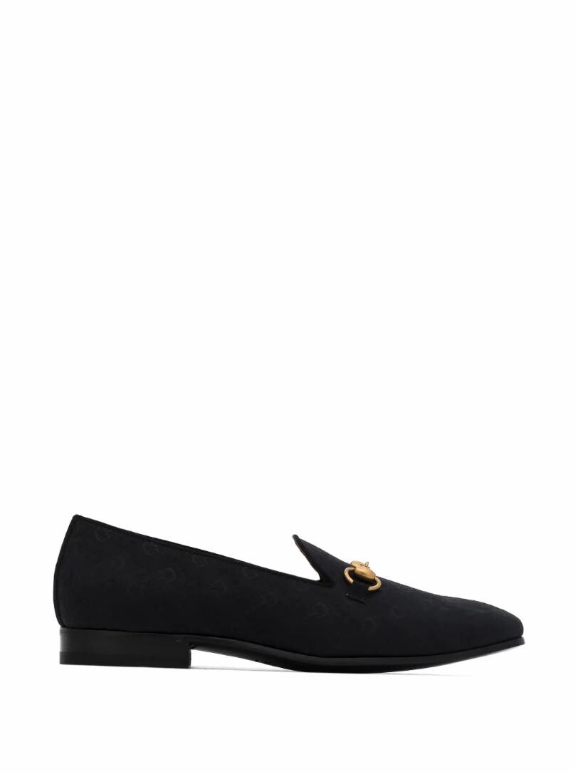 

Жаккардовые лоферы Horsebit Gucci