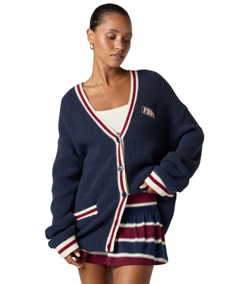 Кардиган Junior's V-Neck Cardigan FLORENCE BY MILLS, Navy