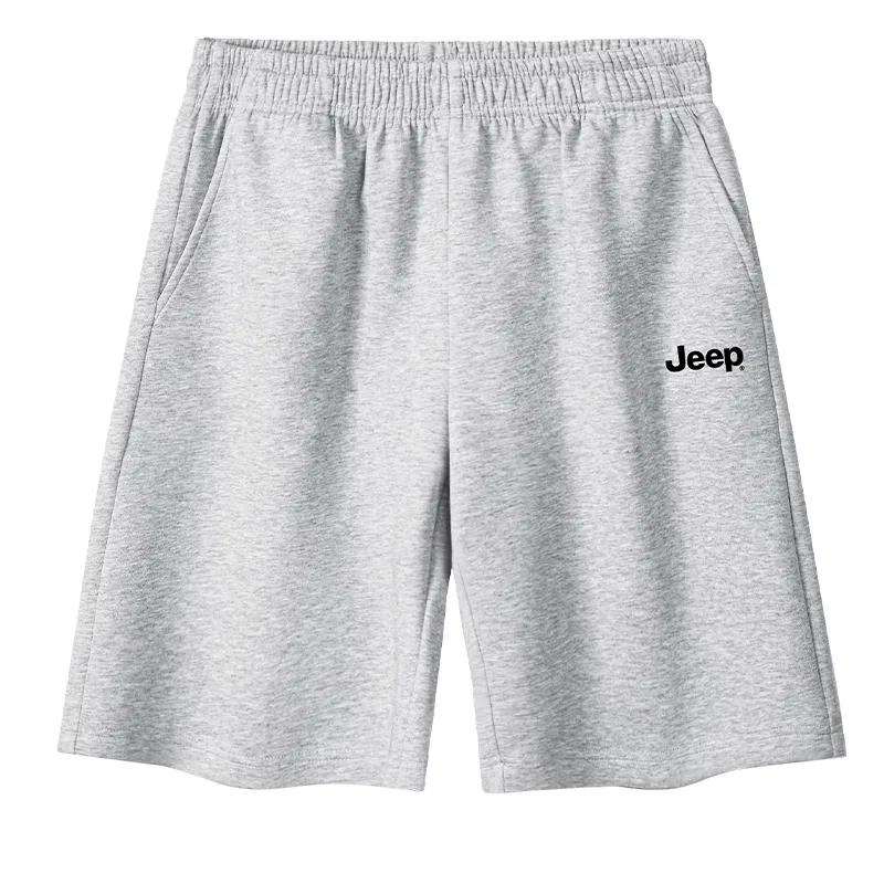 Детские шорты с эффектом охлаждения Jeep, Light Heather Gray